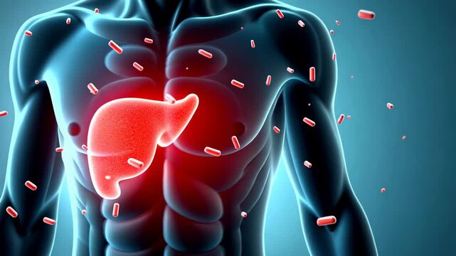 Liver pain, hepatic discomfort, abdominal ache. Organ health. Gallbladder strains during digestion issues. Pancreatic function affects insulin production. Gastrointestinal health impacts nutrient