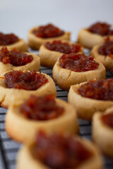Organic Quince cookies details
