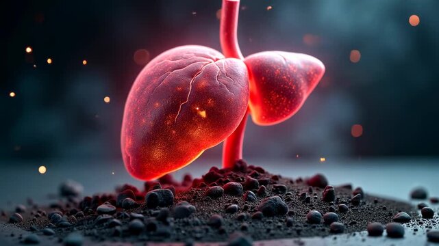 Liver cancer, tumor growth, hepatic health. Organ resilience. Hepatocytes regenerate functional tissue. Liver fibrosis influences overall wellness. Tumor metastasis impairs hepatic functions.