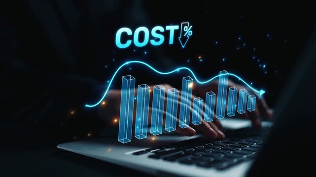 Cost reduction and cost saving through digital transformation, business cost optimization, operational cost reduction, financial savings, and resource efficiency strategies for business success. Elide