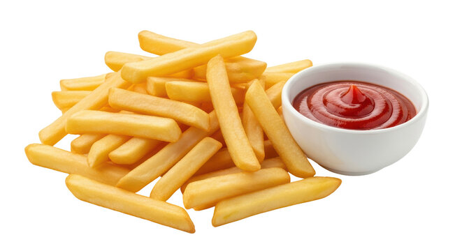 Isolated French Fries