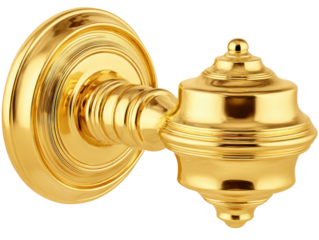 Elegant gold door knob design home interior decorative hardware