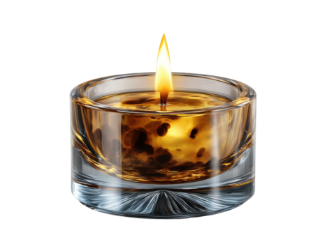 Candlelight meditation session cozy room decorative candle peaceful