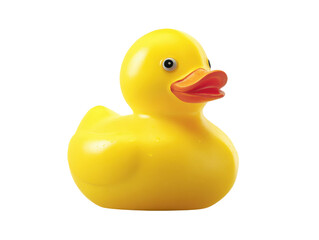 Playful rubber duck in a bathtub fun toy photography indoor