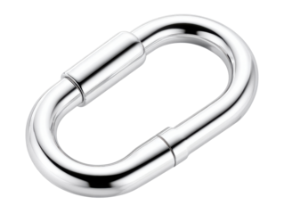 Industrial product photography dynamic metal link chain close-up