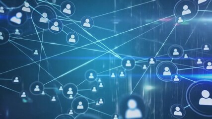 Dynamic social media connections for global communication with network of people - Powered by Adobe