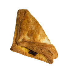 Chicken patties baked on a transparent background