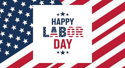 Happy labor day celebration in the united states of america