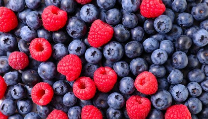 Mixed berries close-up
