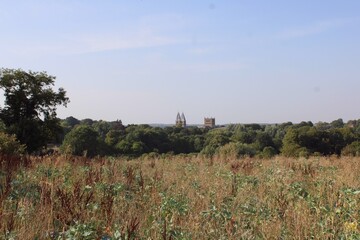 Southwell Minster, Nottinghamshire, viewed from the south.