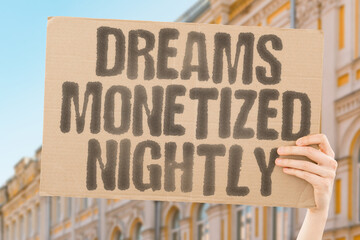 Dreams monetized nightly. warns of selling slumber thoughts through neural commercials in REM...