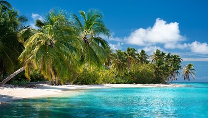 exotic tropical paradise