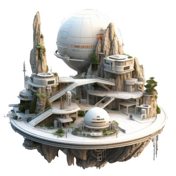alien base on moon
