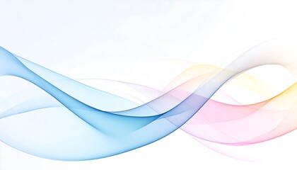 Obraz premium Abstract Colorful Waves Background. (2)