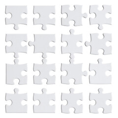 Completing unfinished jigsaw puzzle on dark background. Symbol of connection & solving problem