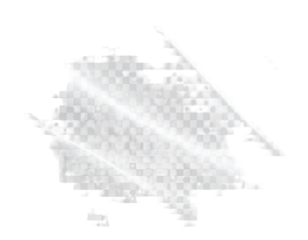 Abstract white splatter graphic on a transparent background