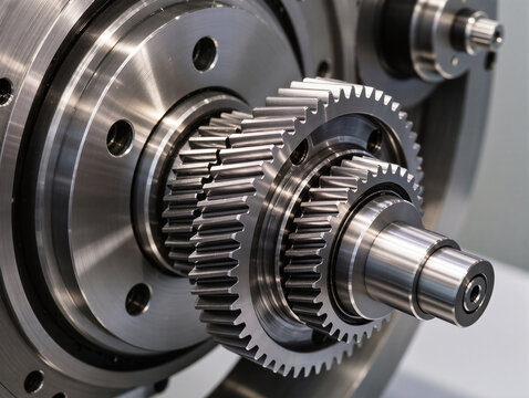 close up of a gears