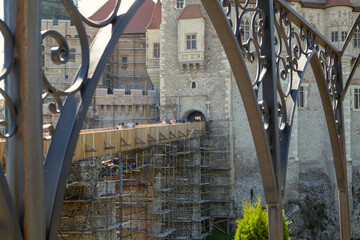 corvin castle, hunedoara, romania, medieval, fortress, Transylvania, history, landmark,...
