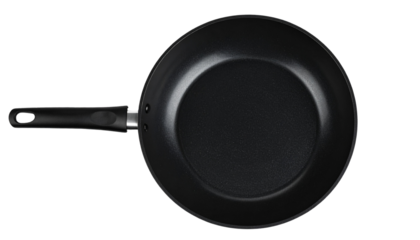 frying pan isolated on transparent background