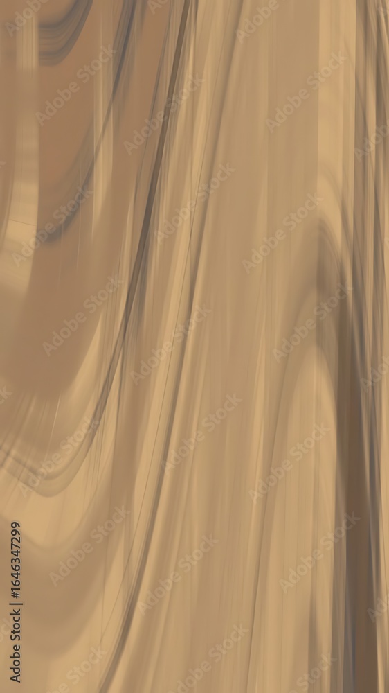 Poster abstract design with flowing lines and muted tones.