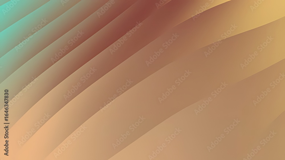 Poster abstract design with diagonal lines and gradient colors.