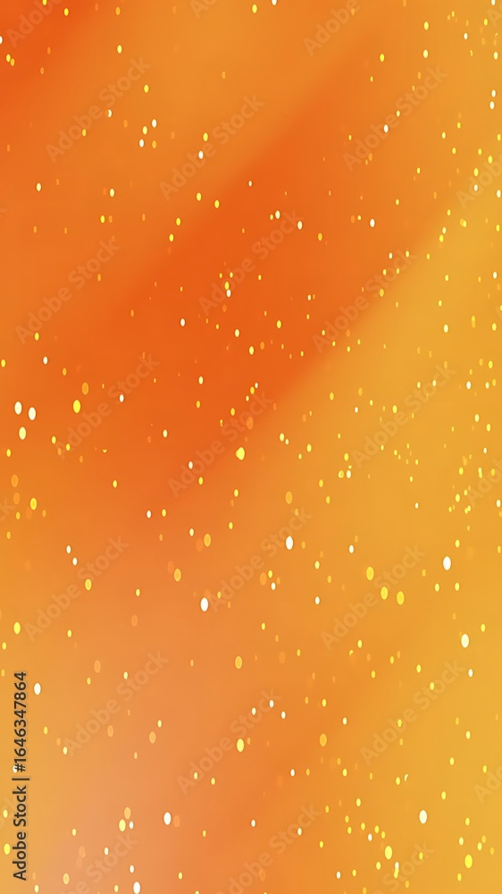 Poster a gradient background with scattered, sparkling circles.