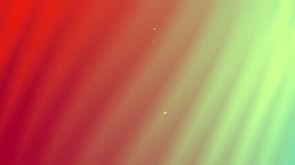 A vibrant gradient background with subtle diagonal lines and glittering particles.
