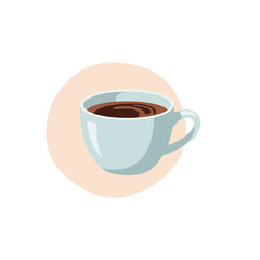 Obraz premium Enjoy a freshly brewed cup of coffee, a comforting beverage perfect for a morning boost or relaxing afternoon, steaming hot and ready to savor, a delicious moment to recharge and enjoy