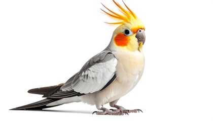 Parrot profile, side view