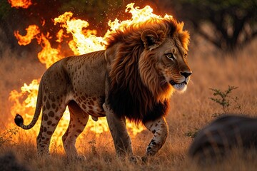 Captivating Lion Encounter Highlights Spectacular Wildlife Moments