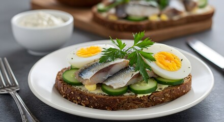 "Kiluvoileib aperitivo tradicional estonio"