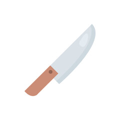 Bloody Halloween Knife Vector Icon