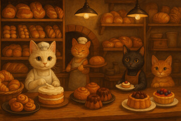 猫のパン屋