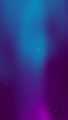 Gradient backdrop of blue and purple hues with subtle speckles.