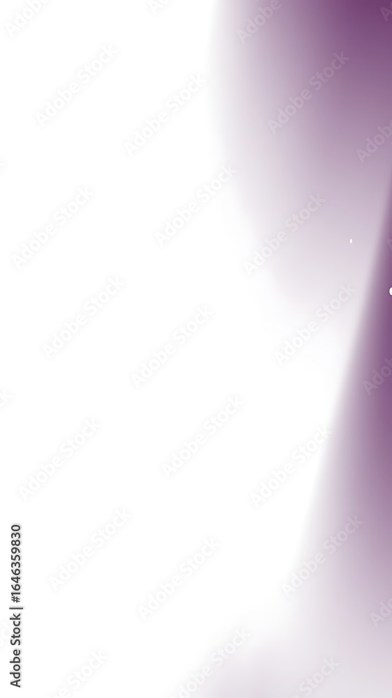 Poster a smooth gradient transition from white to deep purple.
