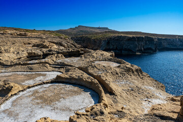 Gozo (Malta), near Wied il-Għasri.