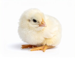 Fototapeta premium Baby chick, isolated on white background