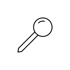 Location Pin Icon for User Interface