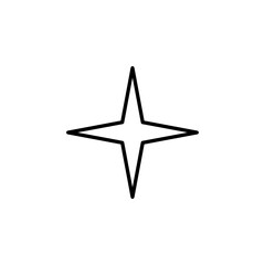 Star Shape Icon for User Interface