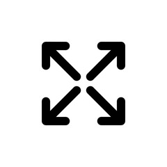 Fullscreen Mode Icon for Mobile Interface