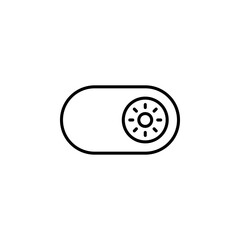 Light Mode Icon for Mobile Interface