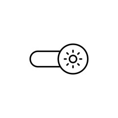 Light Mode Icon for Mobile Interface