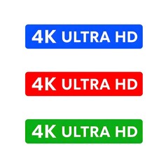 set of ultra hd labels