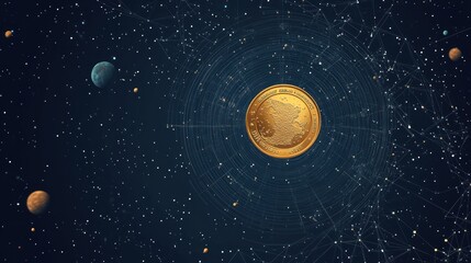 Digital Coin in Cosmic Network