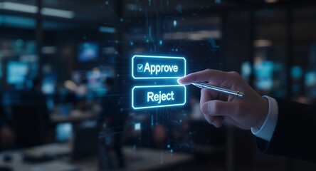 Digital Approval Process Approve or Reject with One Click