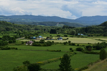 Obraz premium 夏の北海道