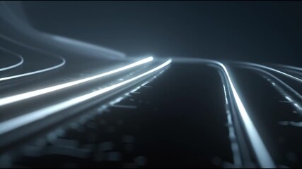 Modern and cinematic style premium intro video background, Generative AI
