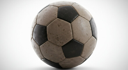 soccer ball on a white background