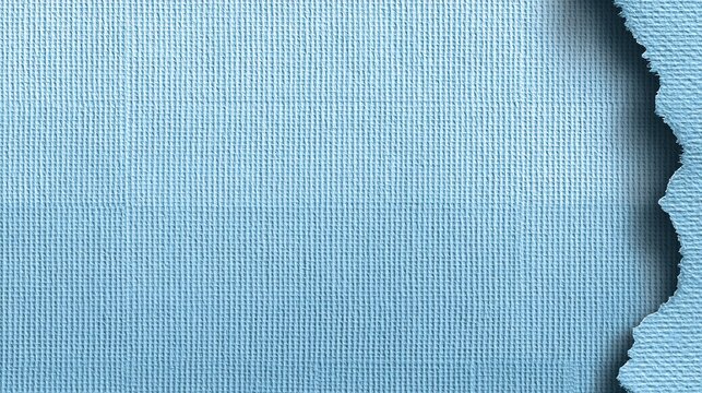 Corporate blue textured paper background with subtle grid pattern and torn edge effect for professional PPT slide design, presentation template, annual report cover or marketing brochure layout.