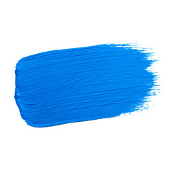 Fototapeta premium 青色の筆でかかれたかすれた線